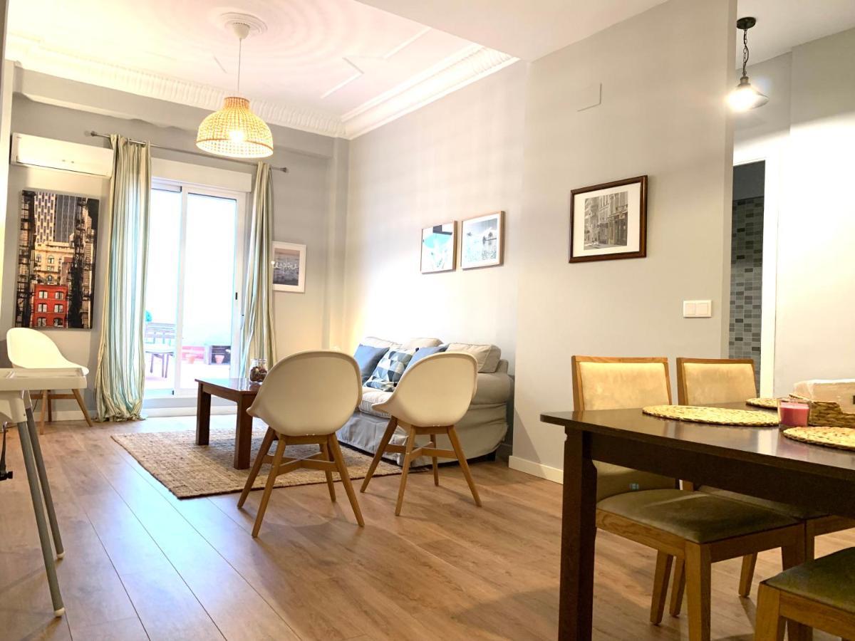 2 Apartamento TERRAZA Free Wifi Valencia Exterior foto