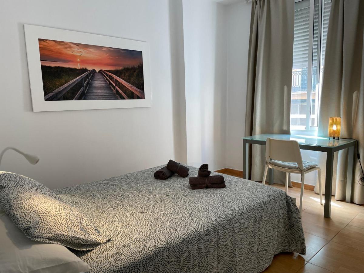 2 Apartamento TERRAZA Free Wifi Valencia Exterior foto